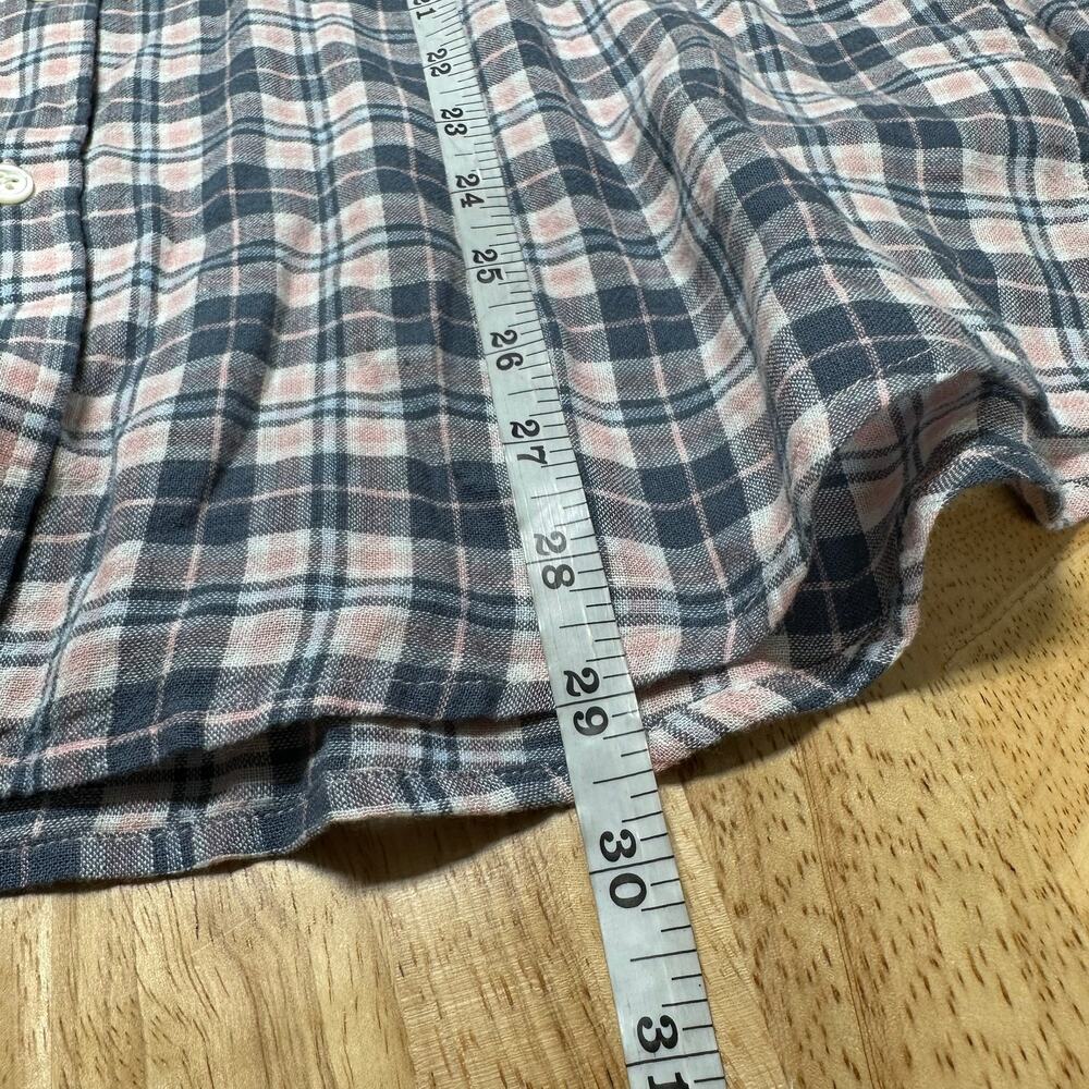 Rails NWT Connor Plaid Linen Blend Button Up LS S… - image 10